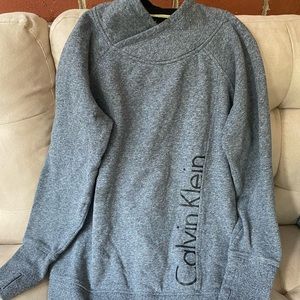 Calvin Klein Performance fleece high neck hoodie
